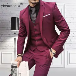 YWMS-58 traje de hombre bordado жениха костюм hochzeitsanzug выполненный на заказ в итальянском стиле, в формальном стиле, свадебные, для жениха костюмы для