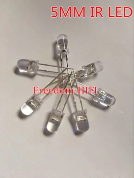 

Wholesale 20 pcs lot 5mm IR Infrared LED 940nm Lamp Transmitting Tube Emitting Diode High Power