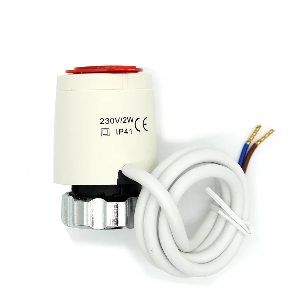Электропривод для подогрева пола обычно закрытый 230 В|actuator for manifold|actuator electricactuator