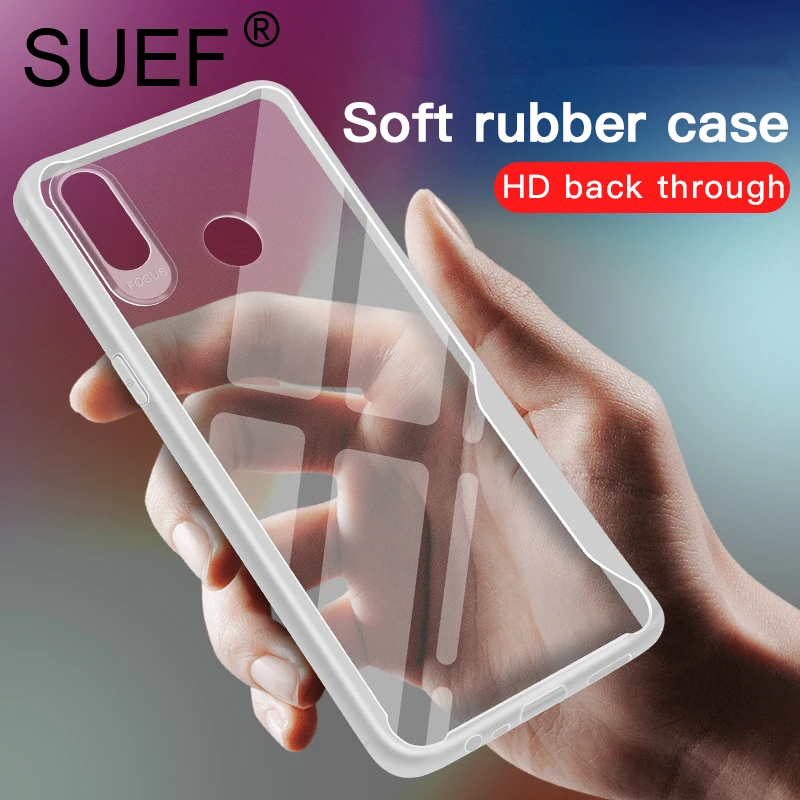 

SUEF Soft TPU Full Protect For OPPO Realme 3 2 1 U1 Pro F7 Lite Youth A7S Case Transparent Phone Bags Cases Anti-knock Capa