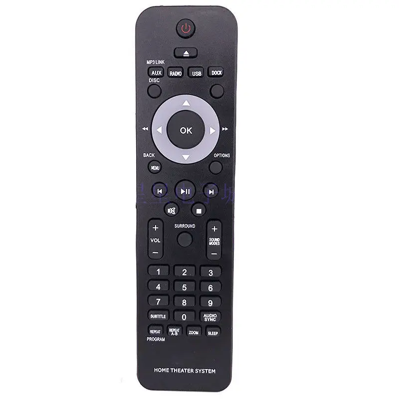 

New For Philips HTS5540 HTS3540 HTS3568 HTS3530 HTS3152 HTS5520 HTS3510 HTS3548 Home Audio Remote Control