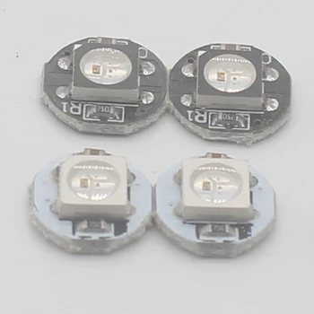 

50pcs WS2812B LED With Heatsink (10mm*3mm) DC5V 5050 SMD RGB WS2812 IC Chips free shiping