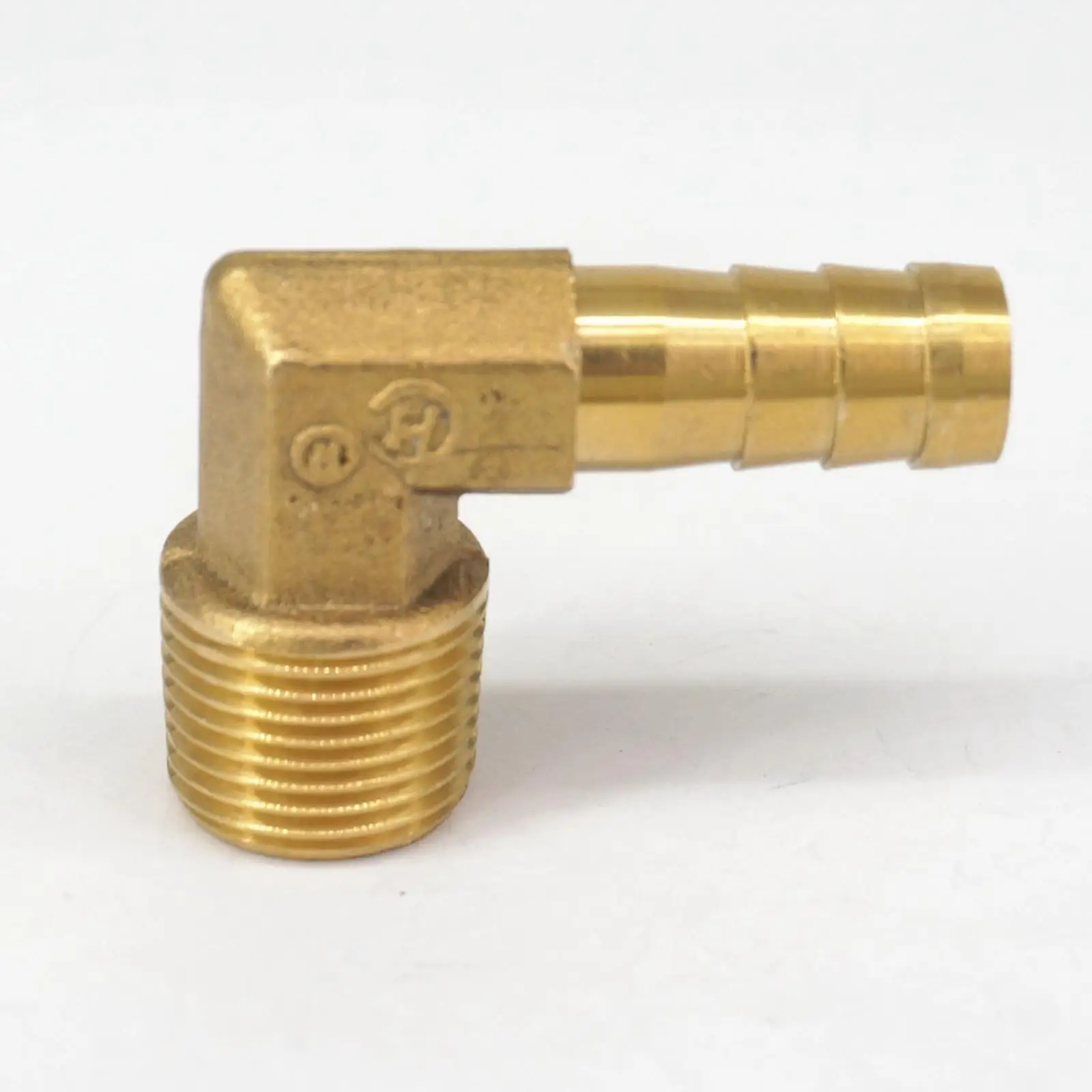 Лот 2 шлангов I/D 10 мм x 1/2 &quotBSP штыревой резьбовой локоть латунный соединитель