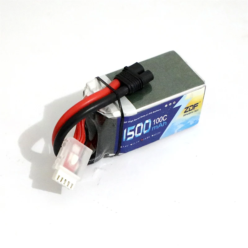 ZDF 1500mAh 4S 14 8 V 100C Lipo батарея с SY60 вилкой RC автомобиль грузовик самолет FPV|Детали и