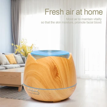 

7 Color Changing Led Lights Ultrasonic Air Humidifier 400Ml Aromatherapy Machine Aroma Essential Oil Diffuser For Home Work Yo