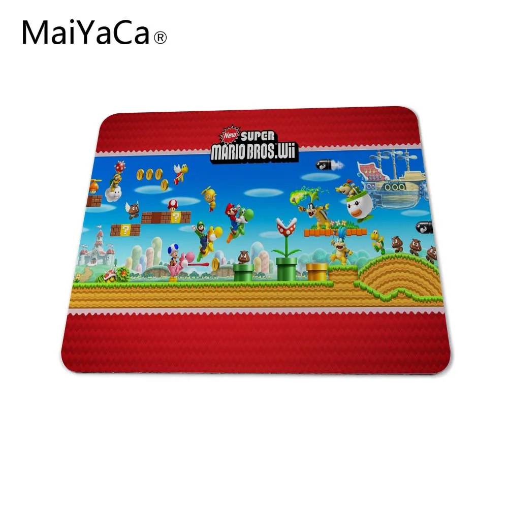 MaiYaCa new super mario bros wii Mouse Pad Computer aming Mouse Pad amer font b Play