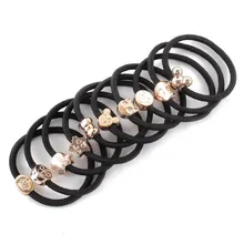 New Retail 10 Pcs Fashion Girl Elastic Hair Rubber Band Rope Scrunchie Ponytail Holder Bands