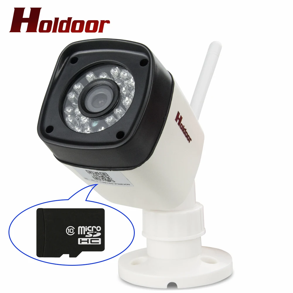 

Holdoor Camcorder HD 960P 1.3MP IPC Wireless AP Cam WiFi Security IP Camera P2P Built in Micro SD Card Onvif IP65 Waterproof