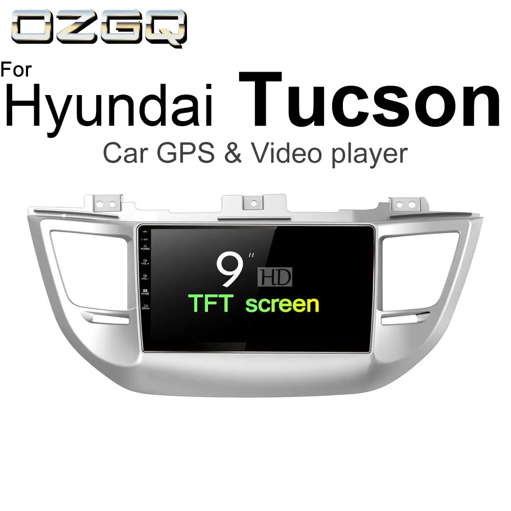 

OZGQ Android 7.1 Car Player For Hyundai Tucson 2015-2018 Screen Auto GPS Navigation Bluetooth Radio TV Audio Video Music Stereo