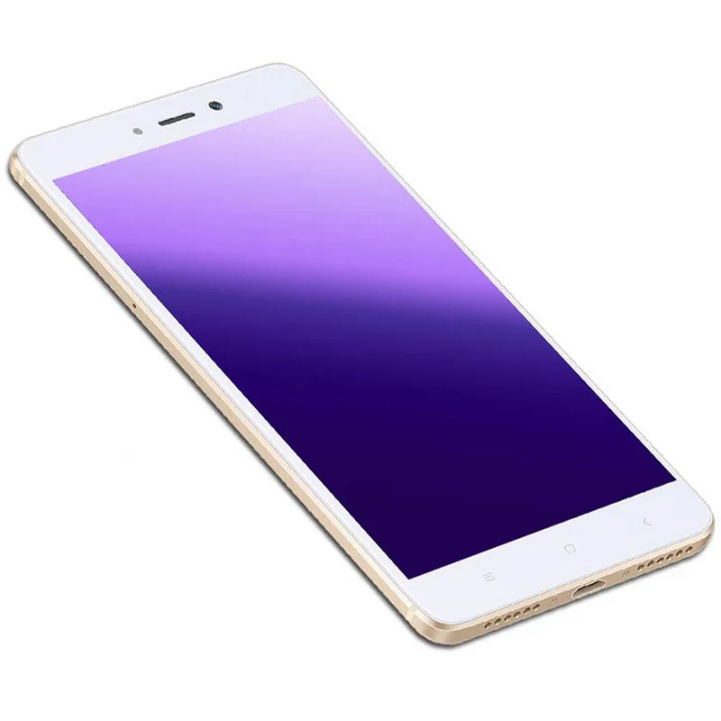 Защита для экрана от УФ лучей (УФ) закаленное стекло фиолетовый цвет Xiaomi Redmi Note 4 4X 3