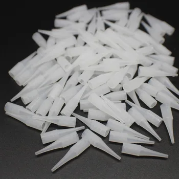 

500Pcs 3RL Permanent Makeup Needle Tip Tattoo Nozzle Needle Caps For Permanent Makeup Eyebrow Lip Tattoo Machine Gun