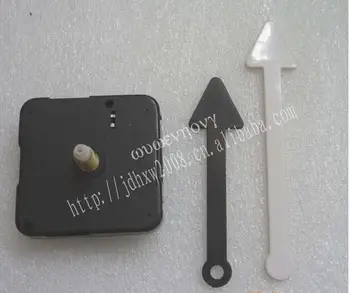 Best Fedex 100 Sets DIY Quartz Clock Movement Spindle Mechanism Repair Parts Tool Set Arrow White Hour Black Minute Hand