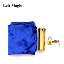 Bill Tube Magic Tricks Signed Bill In Copper Tube Magic Props Stage Illusions Gimmick Props Magician Accessories G8171 magic tricks nite club dove vanish dove magic illusions magic props stage magic