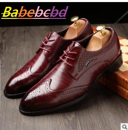 

Men's dress shoes 2019 new men's leather shoes extra-large size leisure cross-border men's shoes big size 48