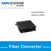 Nova STAR волоконный преобразователь CVT310 Контроллер конвертер nova led видео настенный контроллер передающая карта led