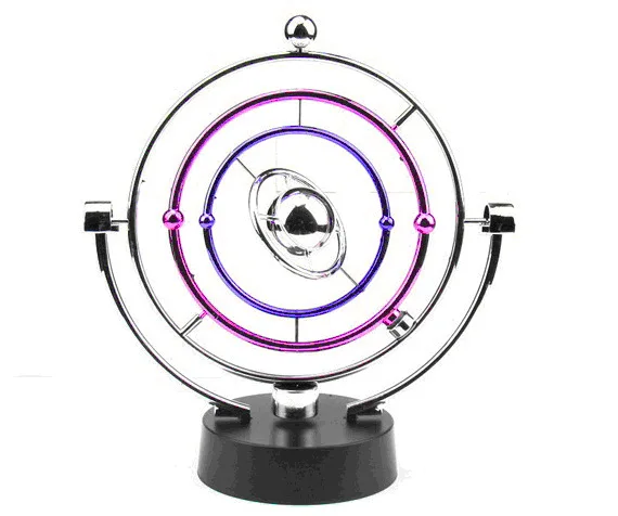 multi colour Newton pendulum ball Home creative decoration magnet rotary perpetual |