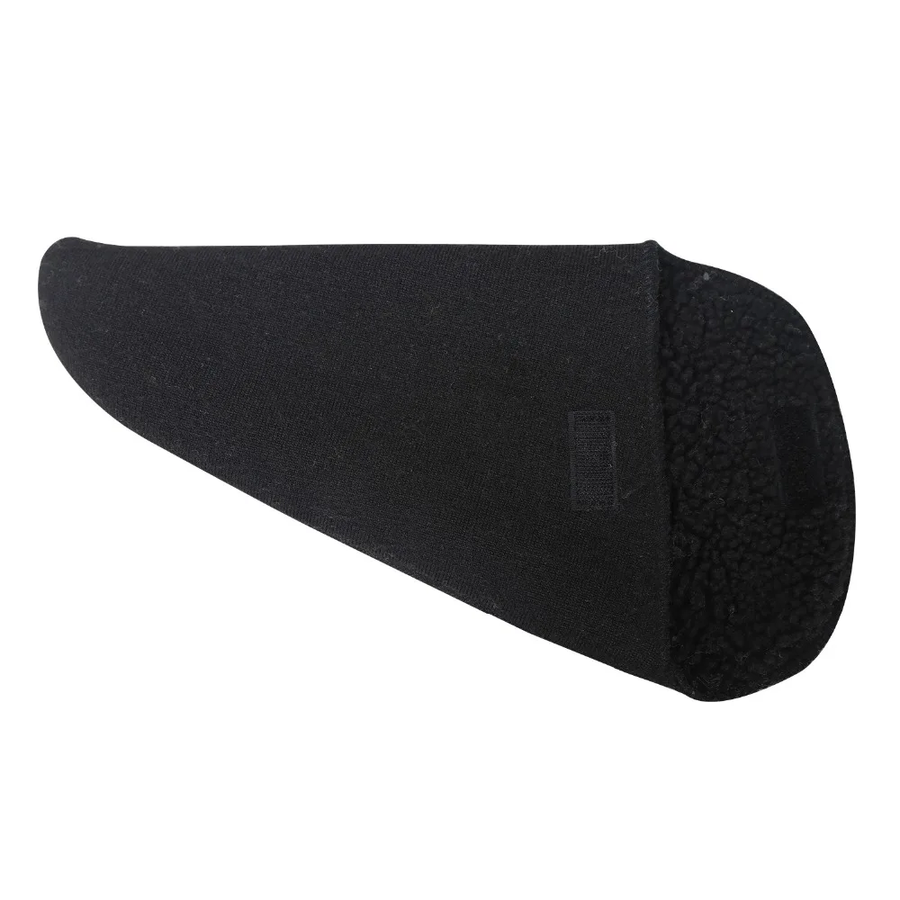 Tourbon Tactical Shooting Silicone Treated Pistol Firearm Case Pouch Gun Storage Socks Holster Gun Protector Black Fabric 26CM