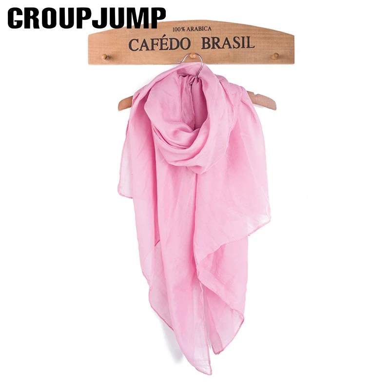 

2019 Fashion Women's Thin Scarf Shawl Spring Autumn And Winter Scarf For Female Solid Color Scarf&Shawl 180*80CM Scarves
