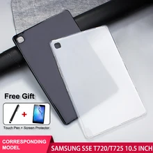 SZOXBY для SAMSUNG Galaxy Tab S5E 10,5 дюймов SM T725 T720 ТПУ планшет противоударный моющийся чехол+ прозрачная пленка+ ручка