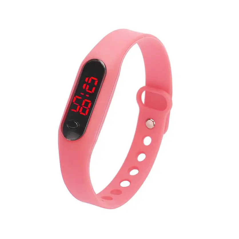 

Rubber LED Womens Mens Date Sports Bracelet Digital Wrist Watch soprts outdoor bracelet simple casual Convenience watches