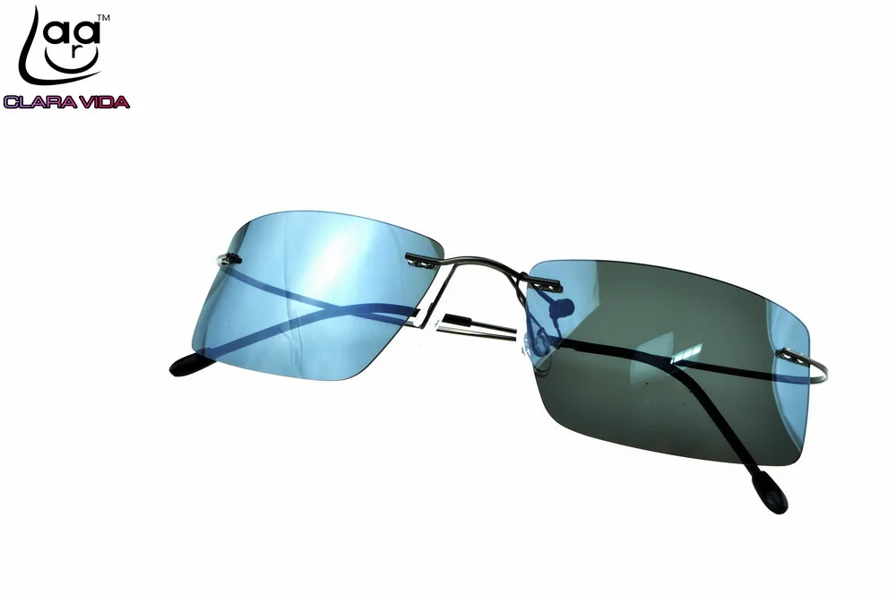 Oculos Masculino подлинные [clara Vida] бренд сплав 8g Ультра светильник поляризованные