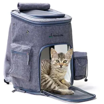 

TPFOCUS Outdoor Foldable Portable Backpack for Cats Dogs Breathable Pet Carrying Bag for Biking Travel Hiking Pet bag Safety