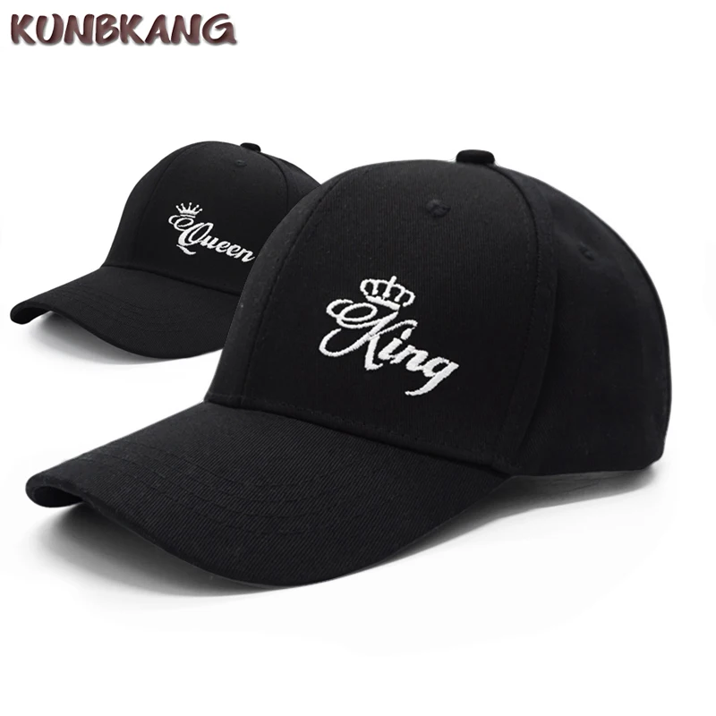Letter King And Queen Adjustable Hat Baseball Cap Hats Hip Hop Sports Snapback 