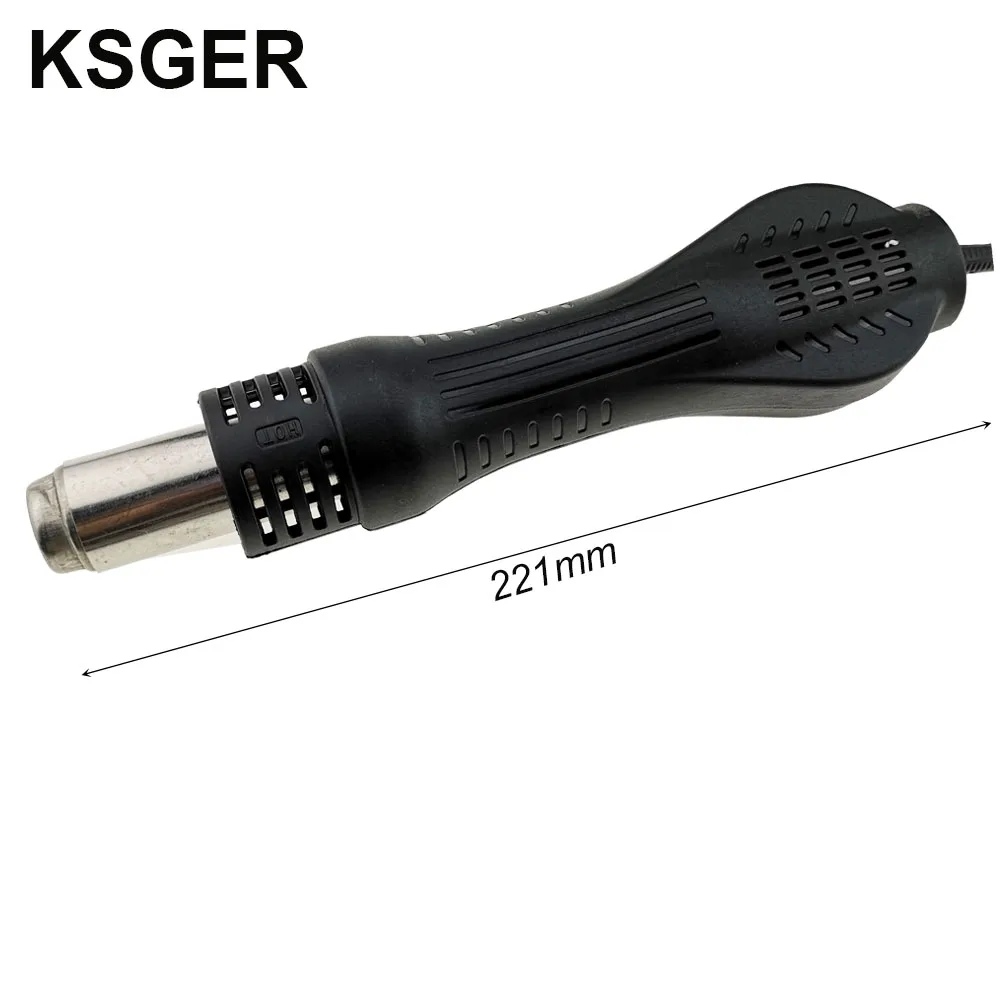 KSGER SMD паяльная станция для горячего воздуха фен волос тепловая пушка ручка
