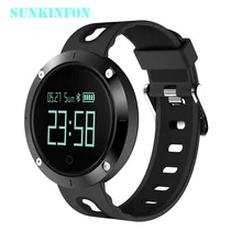 SUNKINFON SKF-DM58 Bluetooth спортивный браслет сердечного ритма умные часы с определением группы крови, измеряет Давление монитор IP68 Водонепроницаемый для IOS Android телефон