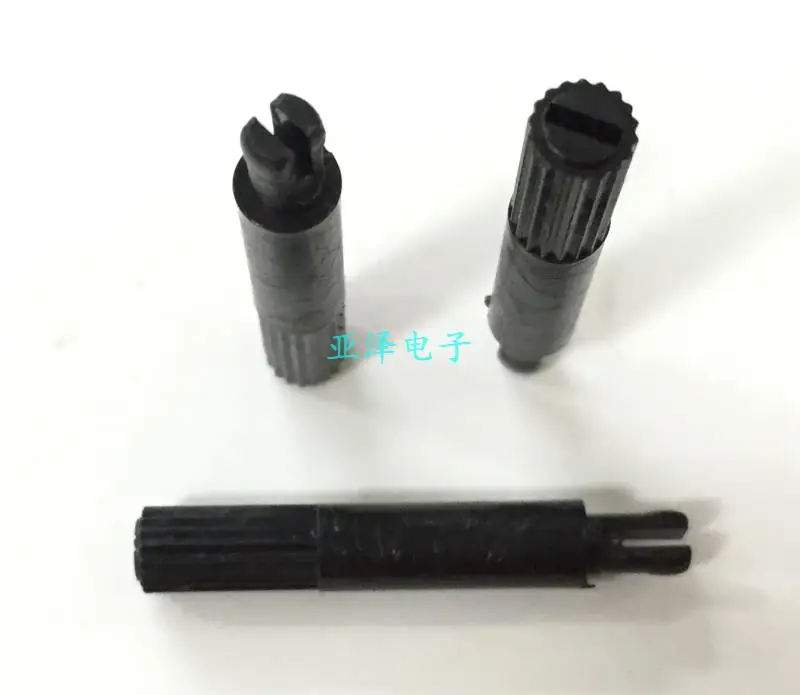 

10pcs PT15 Spain trimmer potentiometer, rotary handle, 30MM adjusting lever diameter, 6MM adjustable resistance handle