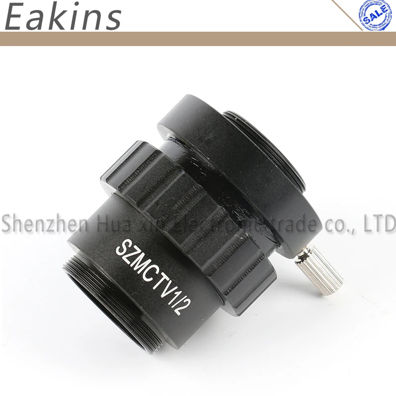 

Trinocular microscope CMOS Camera Adapter SZMC TV1/2 C-mount Lens Adapter semi focus can made see a same time