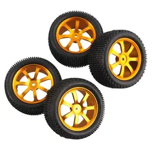 4 шт 1:10 покрышки из алюминиевого сплава для HSP 94106/166/107 S05P-1