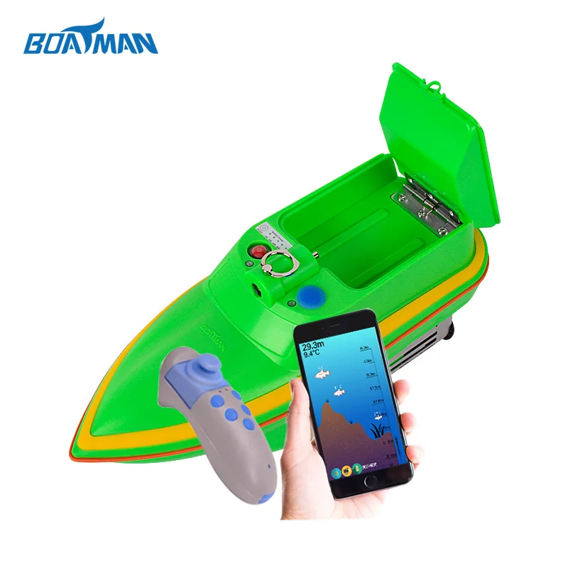 

2018 Russia promotion MINI2B fish finder sonar with carrying bag fishing bait boat to release fishing hook