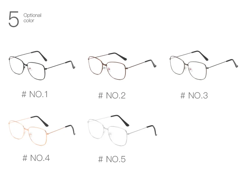 KOTTDO Модные металлические оправы для очков, компьютерные очки для чтения для мужчин и женщин, ретро Квадратные прозрачные очки по рецепту