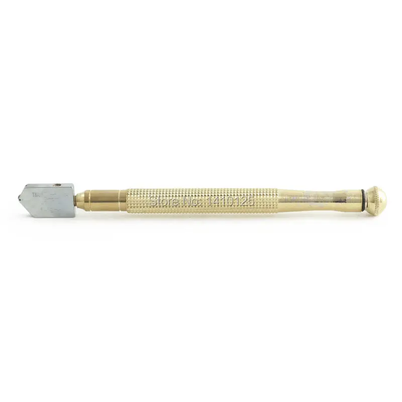 Oil Filled Tungsten Carbide Glass Cutter Tools Cutting Wheel Golden with Metal Handle 3