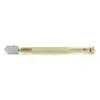 Oil Filled Tungsten Carbide Glass Cutter Tools Cutting Wheel Golden with Metal Handle 3