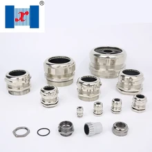 4 шт./лот PG9 применяются к 4-8 мм прямой Тип металл латунь кабельный ввод Разъем Никель покрытием проволоки вводы IP68