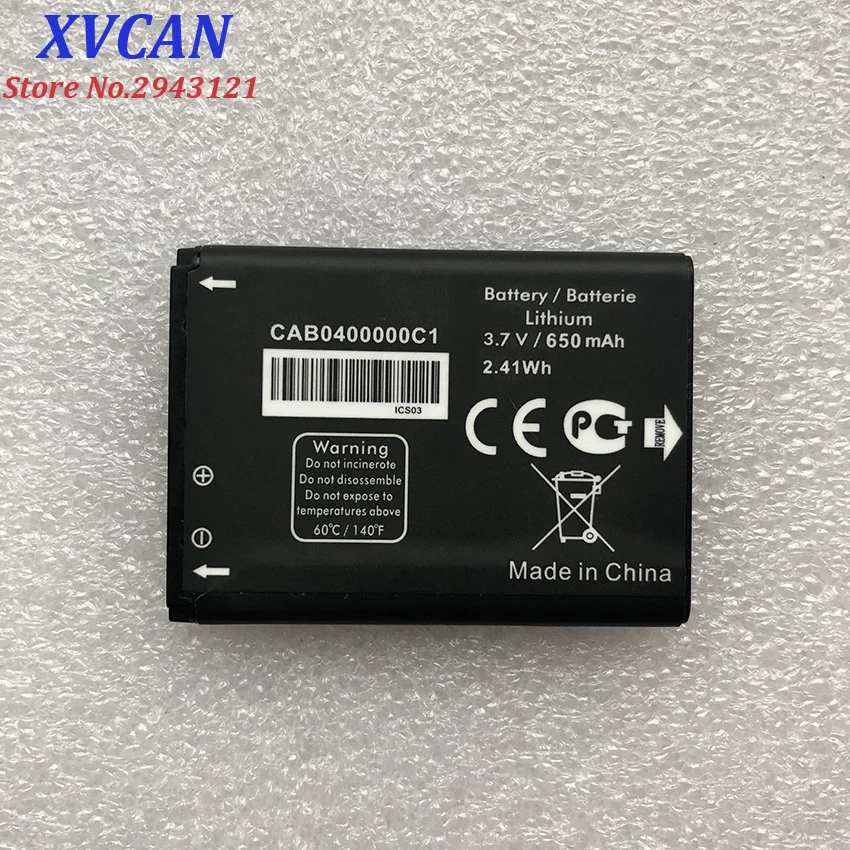 Новая аккумуляторная батарея CAB0400000C1 TLi004AB CAB22D0003C1 CAB30M0000C2 для ALCATEL OT708|Аккумуляторы