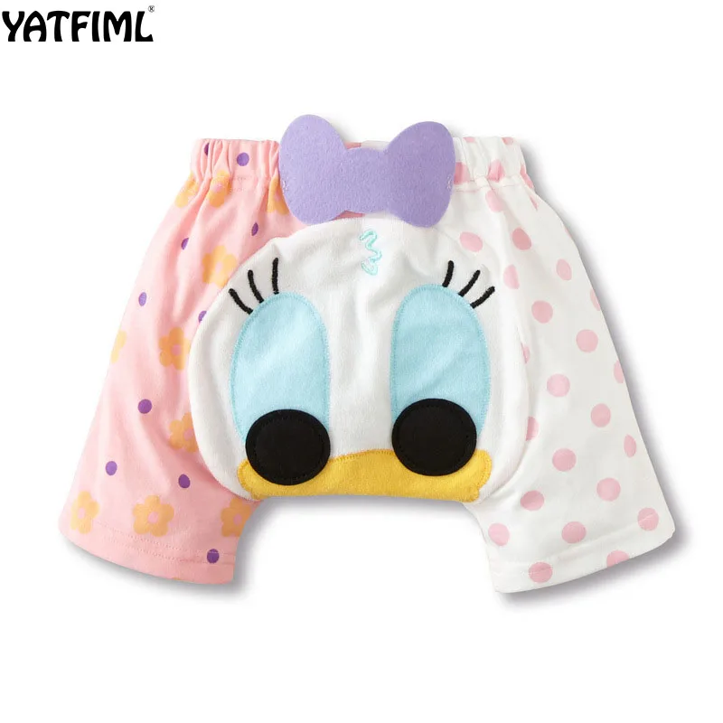 Yatfiml 2018 летняя одежда для маленьких мальчиков и девочек укороченные штаны новорожденных пеленки Шорты