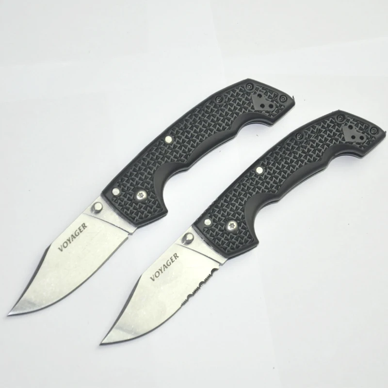 

Tactical Folding Pocket Knife Survival Utility Rubber Handle Camping Hunting Knife Outdoor EDC Rescue Portable Multi tools