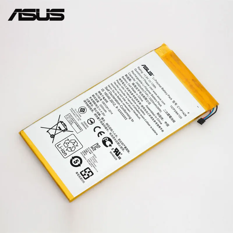 Сменный Аккумулятор ASUS C11P1429 3450 мАч для Asus ZenPad C 7,0 C7.0 Z170MG Z710CG Z710C P01Z P01Y Z170C+ Инструменты