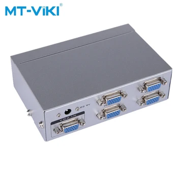 

MT-VIKI 250 Mhz 4 Port VGA Video Splitter 1x4 Distributor 1 eingang 4 Ausgang 1 STÜCK verbindet 4 Monitore Maituo MT-2504