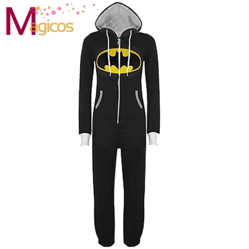 Adults All In One Onesies Pajamas Batman Pijamas Cosplay Party Costume