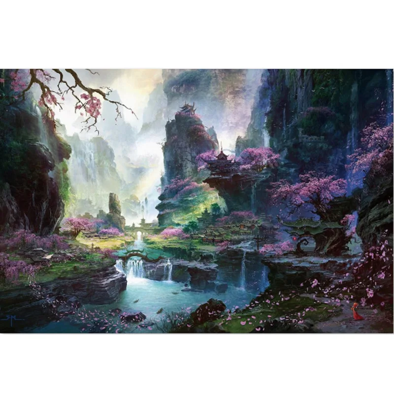 

Adults 1000 pieces Beautiful World Jigsaw Puzzle New Arrival Puzzle 1000 Piece Wooden Paper Educational Toy Christmas Gift