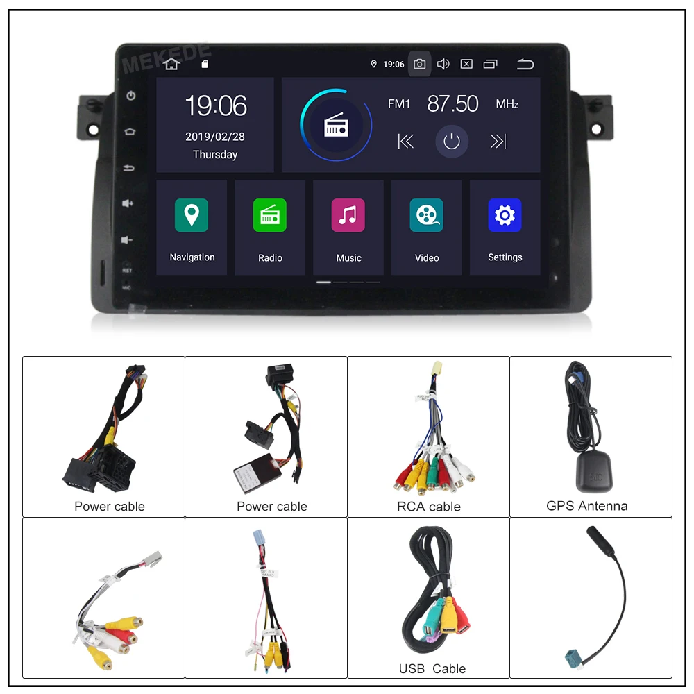 Sale Android 9.0 Octa Cores HD 1024X600 9" Car DVD Player Multimedia for BMW/E46 M3 car dvd gps for E46 M3 with WIFI Navi Radio 16 Sale Android 9.0 Octa Cores HD 1024X600 9" Car DVD Player Multimedia for BMW/E46 M3 car dvd gps for E46 M3 with WIFI Navi Radio 16