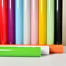 Самоклеющиеся обои современный сплошной цвет Гостиная Спальня Кухня Шкаф Дверь ПВХ водонепроницаемый настенная декоративная наклейка