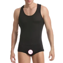 Мужской сетчатый сексуальный цельный прозрачный горячий формирователь боди мужские боксеры мужские прозрачные борцовское трико Боди мужские s