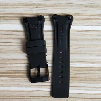 

Benyar Watchbands strap 22mm Universal Leather Strap Bracelet Silicone strap Watch Bands