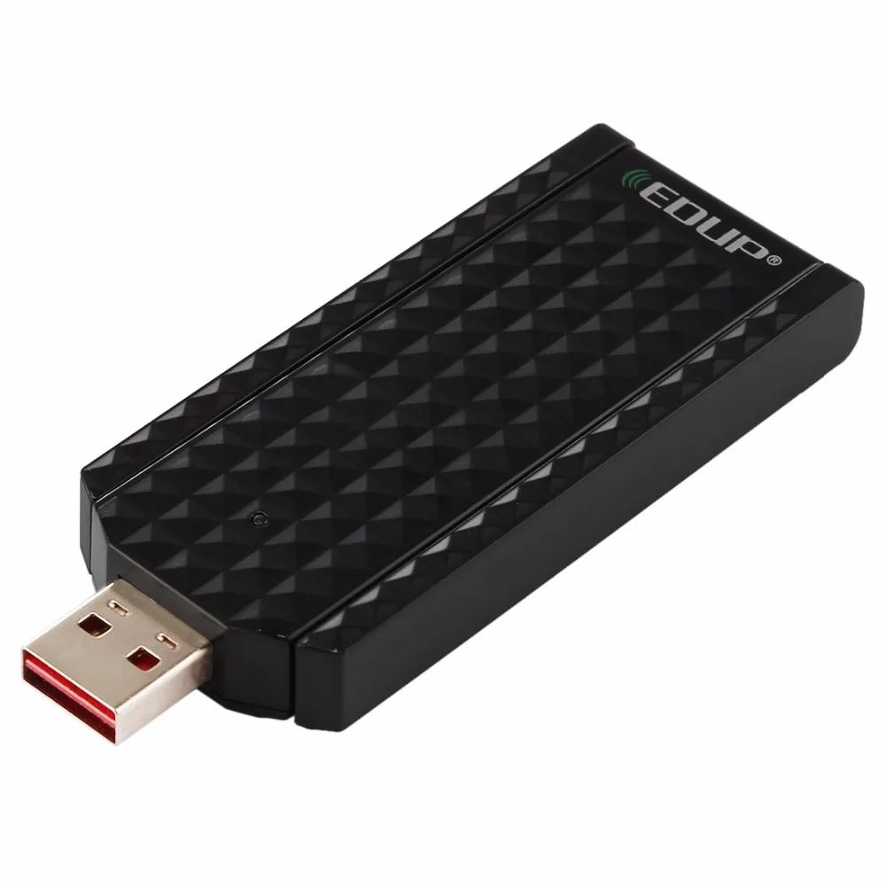 EDUP EP-AC1625 600 Мбит/с 2,4 г/5 ГГц двухдиапазонный беспроводной 11AC USB 2,0 адаптер Сетевая карта с 2 антеннами для ноутбука/ПК