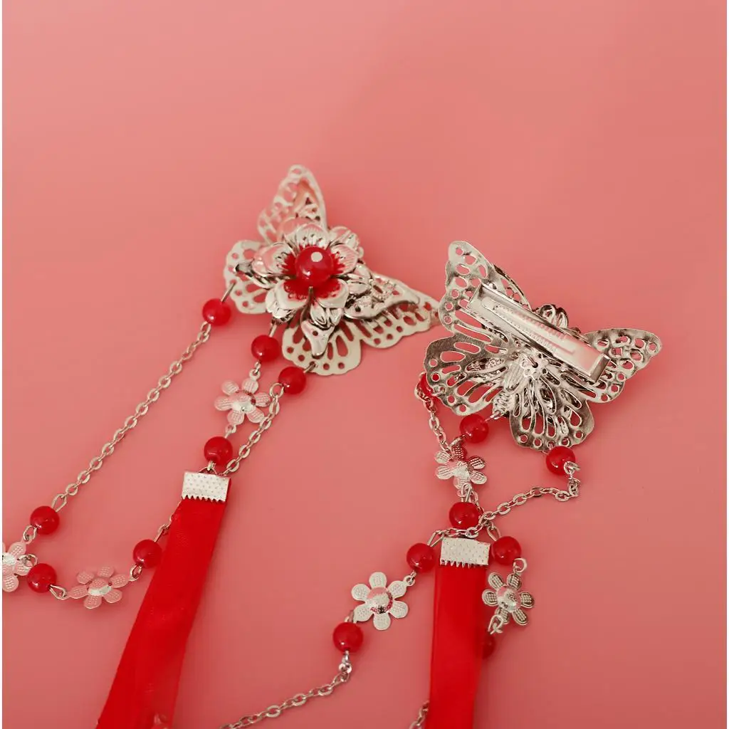 MagiDeal Ancient Traditional Chinese Hair Clip Bridal Wedding Head Jewellery